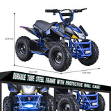 HOVER HEART Electric ATV,36V 500W 4-Wheeler, Dual Suspensions, Age 10+