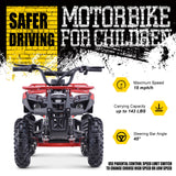 HOVER HEART Electric Dirt Quad, 36V 500W 4-Wheeler, Dual Suspensions, Age 13+