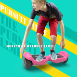 Hoverboard 6.5" Listed Two-Wheel Self Balancing Electric Scooter with LED Light Pink