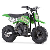 HOVERHEART Mini Kid Dirt Bike, Motorcycle Dimensions 38''L x 22''W x 26''H, 50 CC 2-Stroke Dirt Bike With Off-Road Tire, W/ EPA Approved Gas Powered Engine for Kids over Age 8 (Model: DB02)