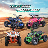 HOVER HEART Electric ATV,36V 500W 4-Wheeler, Dual Suspensions, Age 10+