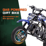 Hover Heart DB1 Gas 50cc Dirt Bike for 8 Years - Blue