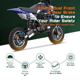 Hover Heart DB1 Gas 50cc Dirt Bike for 8 Years - Blue