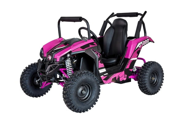 Electric UTV Ride on Car, 48V 1000W Shock Absorber Electric Vehicles with Disk Brake, Steel Frame, Off Road Tire, Speed Parental Limit Lock