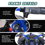HOVER HEART Electric ATV,36V 500W 4-Wheeler, Dual Suspensions, Age 10+